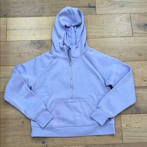 Like New - Danskin Lavender Half-Zip Hoodie
